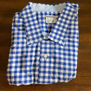 Bonobos | Blue / White Gingham Button Down Shirt